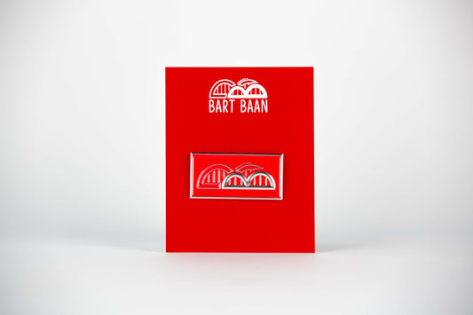 Bart Baan logo pin